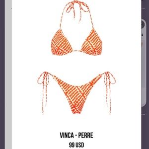 Triangl top size xsmall willing to sell bottoms(m)